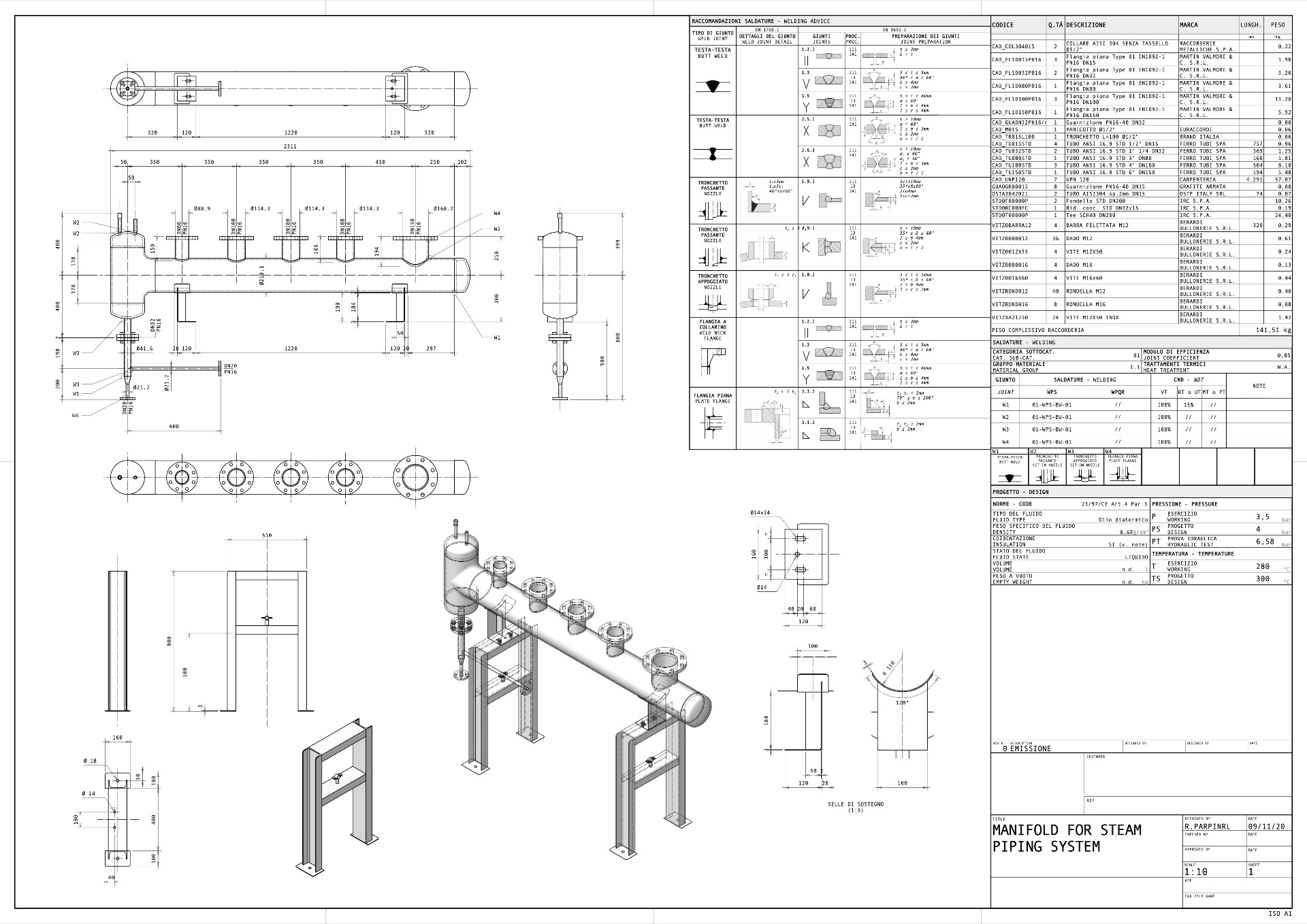 Distribution manifold